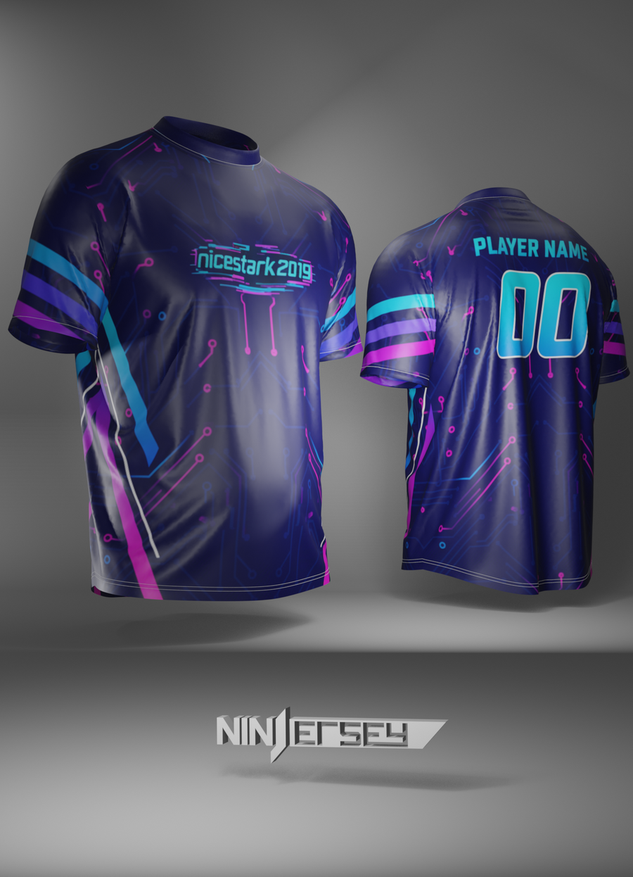 NINJENIUS Custom Jersey - nicestark2019 Custom esports jersey Custom Jersey - nicestark2019