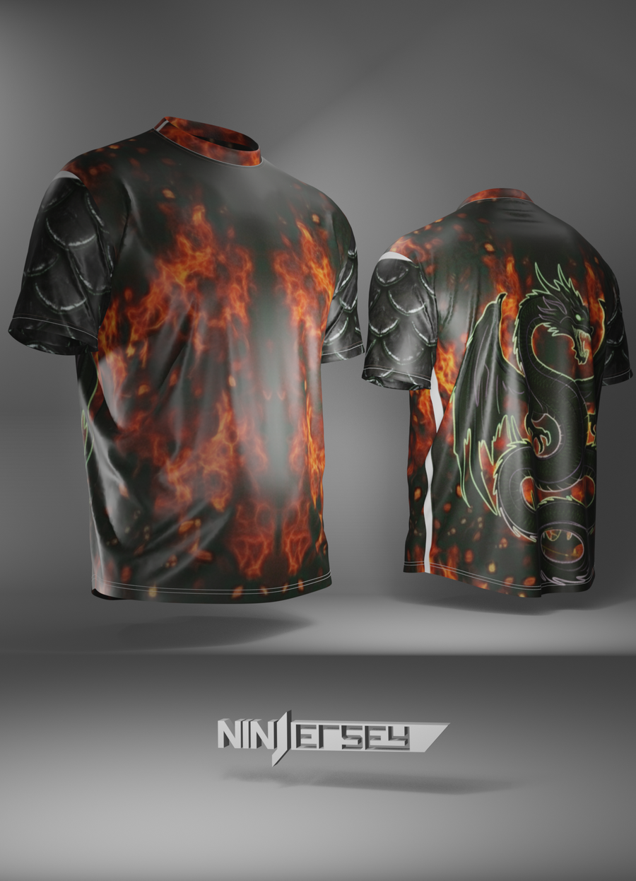 NINJENIUS Custom Jersey - Redgrounded Custom esports jersey Custom Jersey - Redgrounded