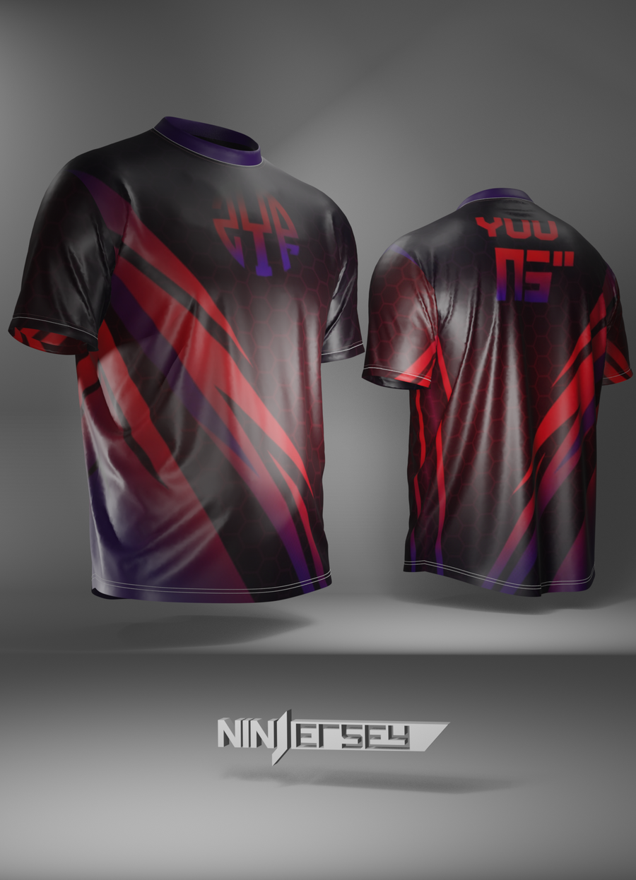 NINJENIUS Custom Jersey - Yuu_x7 Custom esports jersey Custom Jersey - Yuu_x7