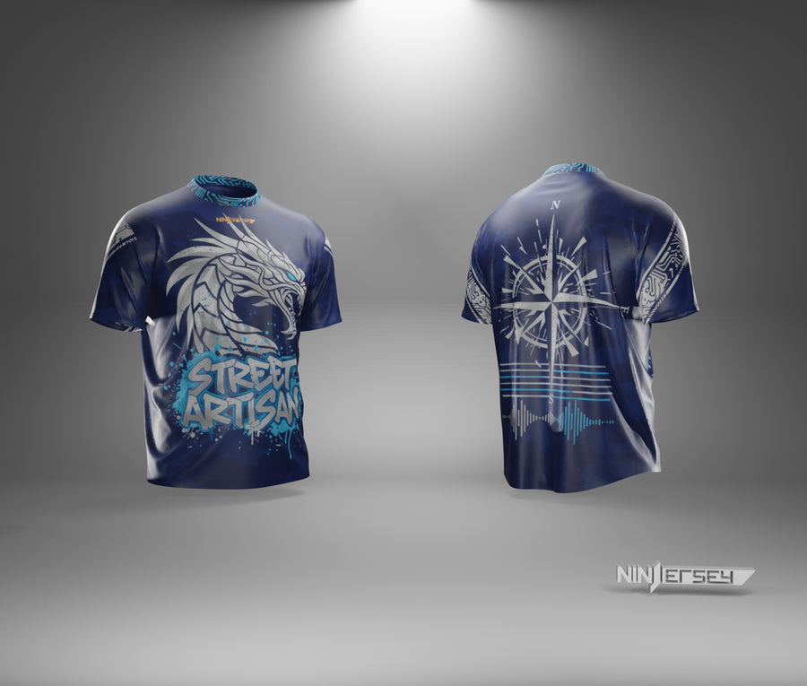 T-Shirt Design Bot T-Shirt Design Unico per Ziorubin Custom esports jersey T-Shirt Design Unico per Ziorubin