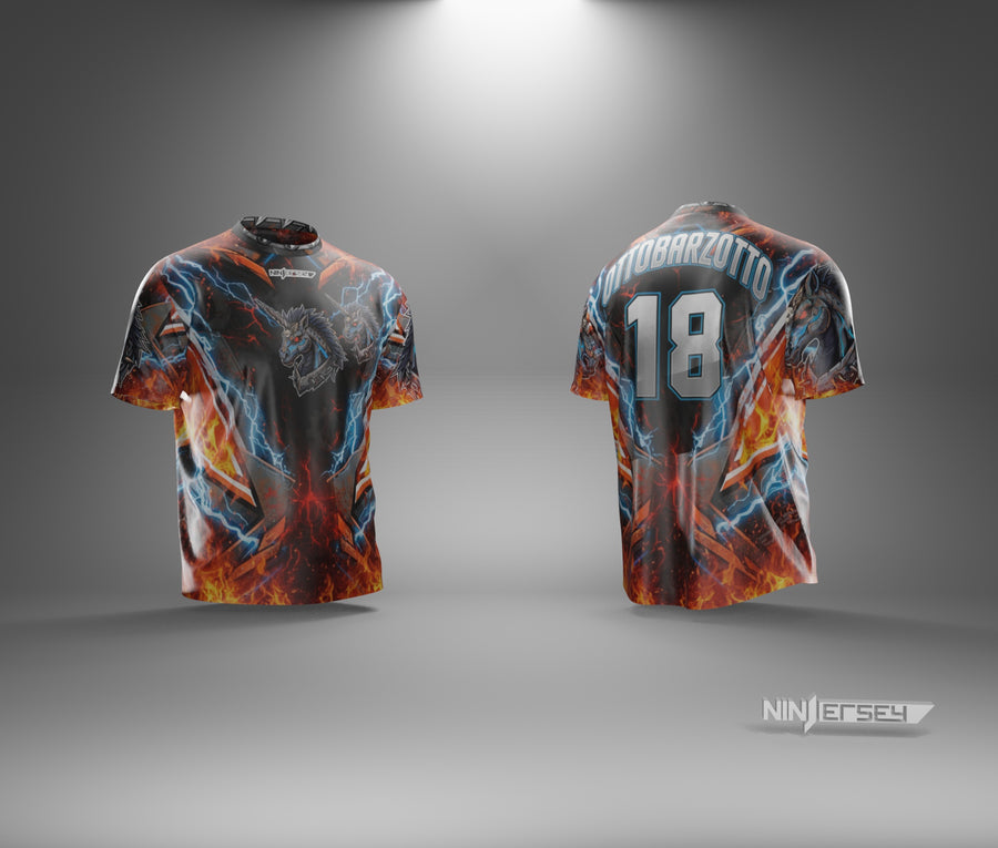 T-Shirt Design Bot T-Shirt Design Unico per Ziorubin Custom esports jersey T-Shirt Design Unico per Ziorubin