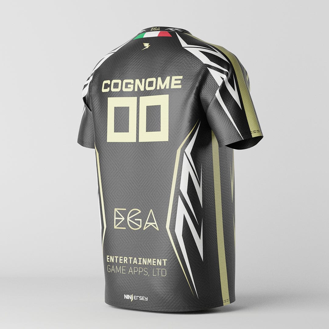 Bren Esports Black and Yellow custom Jersey - The Gaming Wear