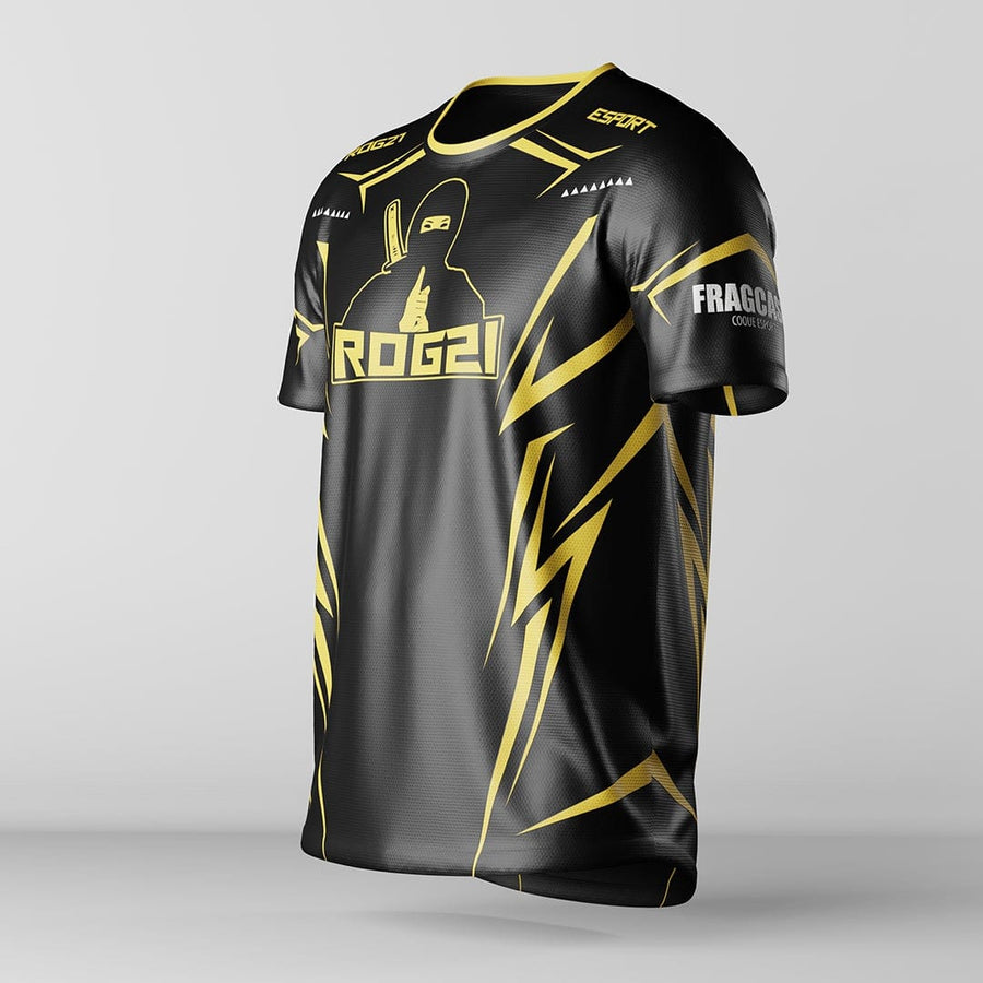 Ninjersey ROG21 Team Official Jersey - black version Custom esports jersey
