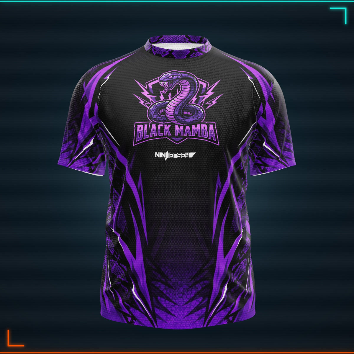 Custom Design Ninjersey Replica - BLACK MAMBA