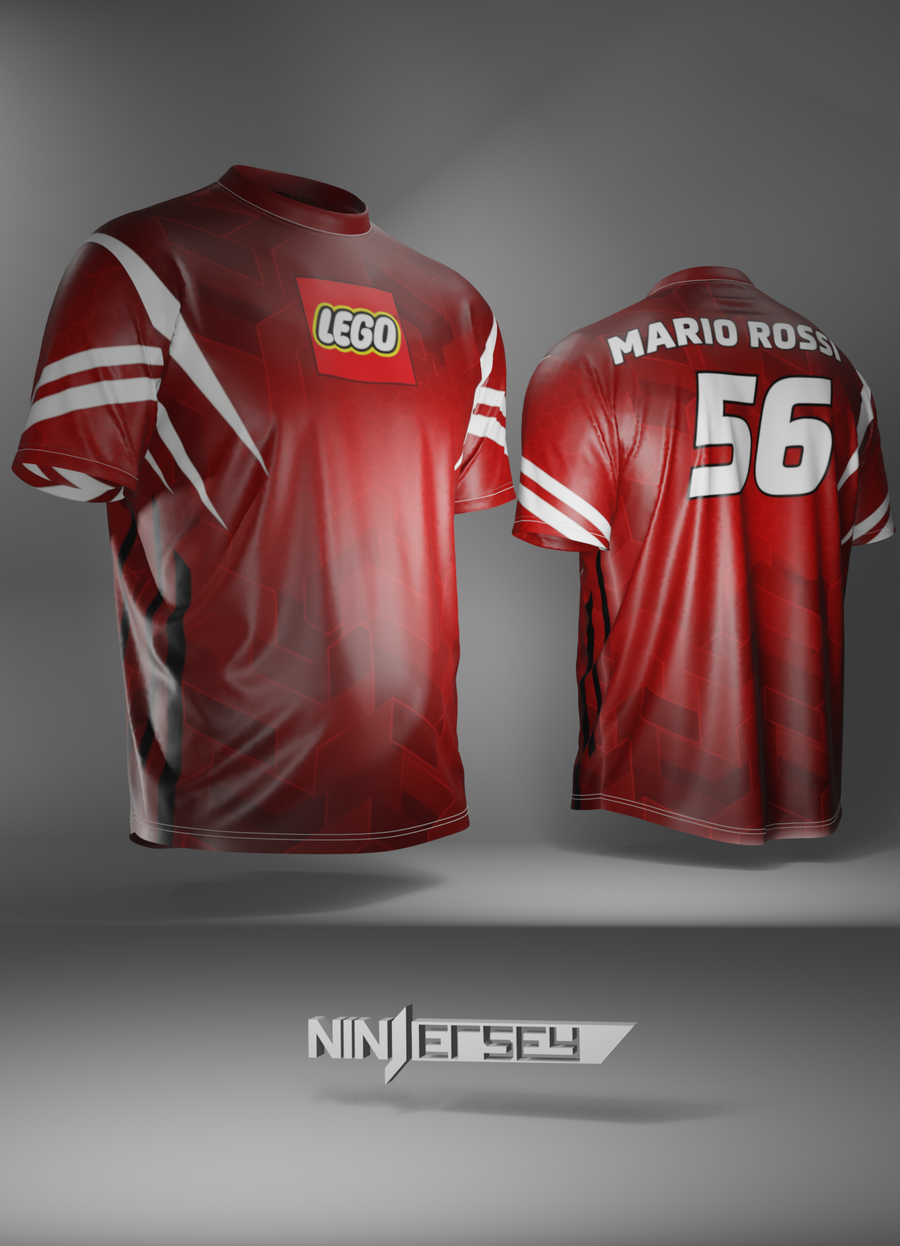 NINJENIUS Custom Jersey - MauroValvano Custom esports jersey Custom Jersey - MauroValvano