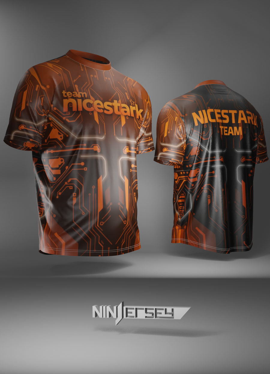 NINJENIUS Custom Jersey - nicestark2019 Custom esports jersey Custom Jersey - nicestark2019