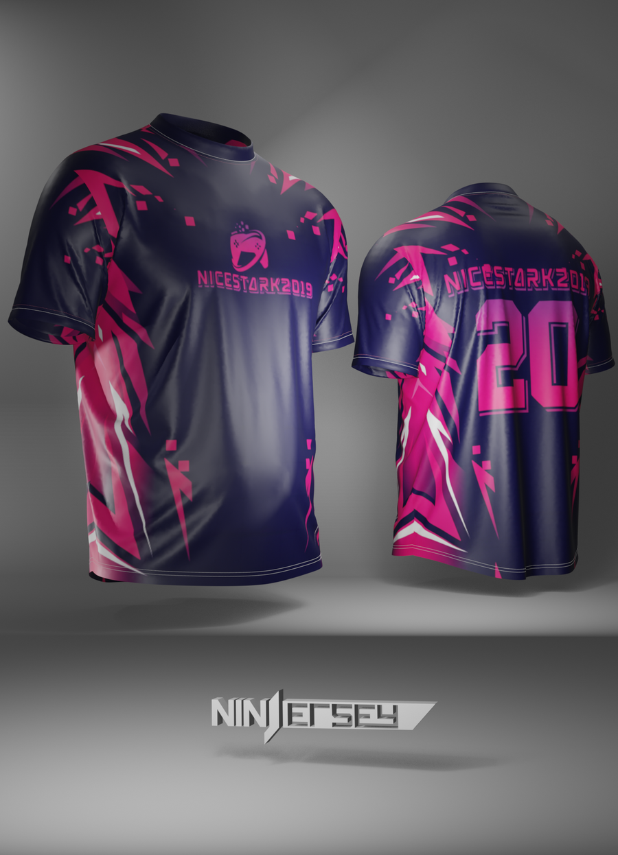 NINJENIUS Custom Jersey - nicestark2019 Custom esports jersey Custom Jersey - nicestark2019