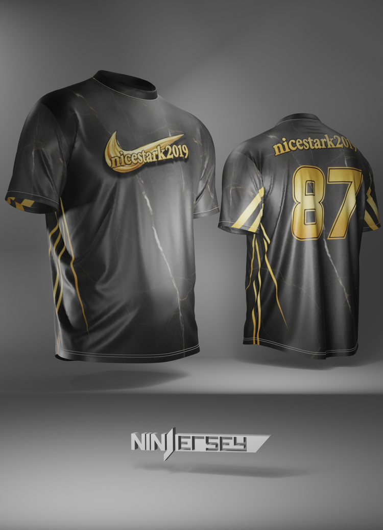 NINJENIUS Custom Jersey - nicestark2019 Custom esports jersey Custom Jersey - nicestark2019