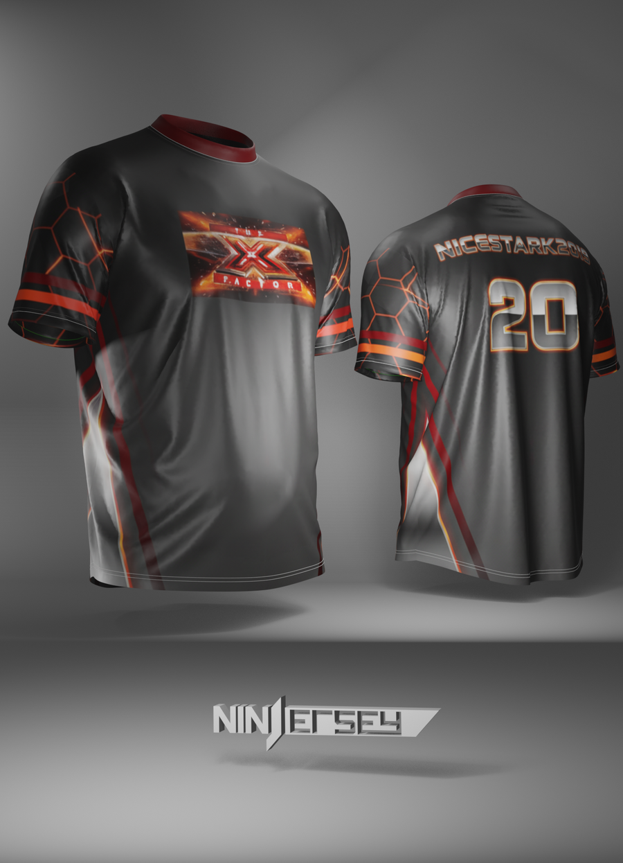 NINJENIUS Custom Jersey - nicestarkhub34 Custom esports jersey Custom Jersey - nicestarkhub34