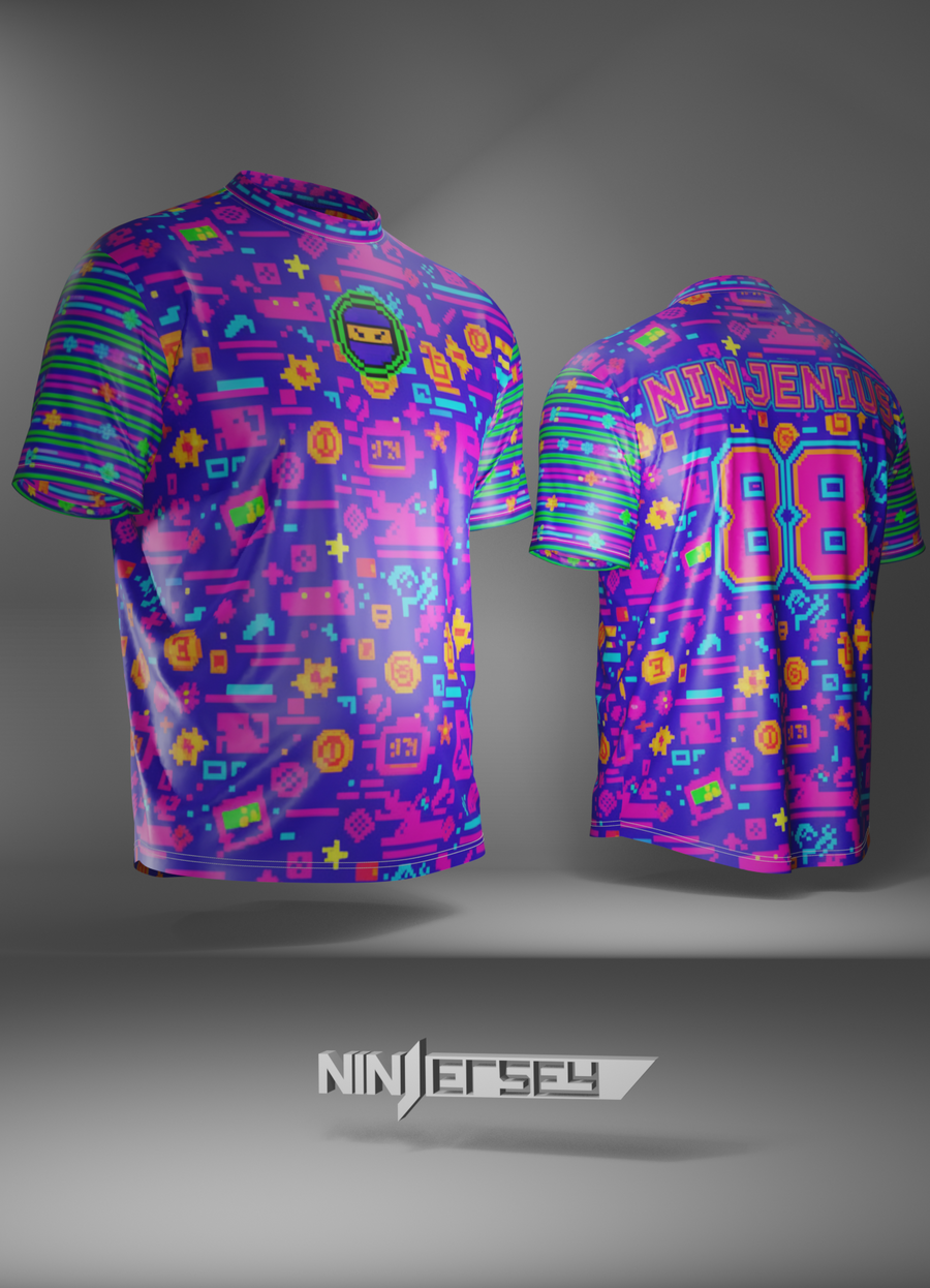 NINJENIUS Custom Jersey - NingeniusMaster Custom esports jersey Custom Jersey - NingeniusMaster