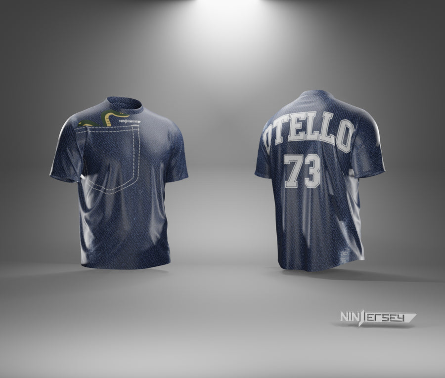 T-Shirt Design Bot T-Shirt Design Unico per Otellllo Custom esports jersey T-Shirt Design Unico per Otellllo