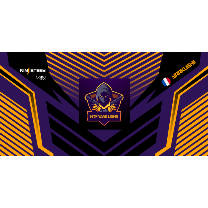 Ninjersey CUSTOM TEAM FLAG "AVENTADOR" Custom esports jersey