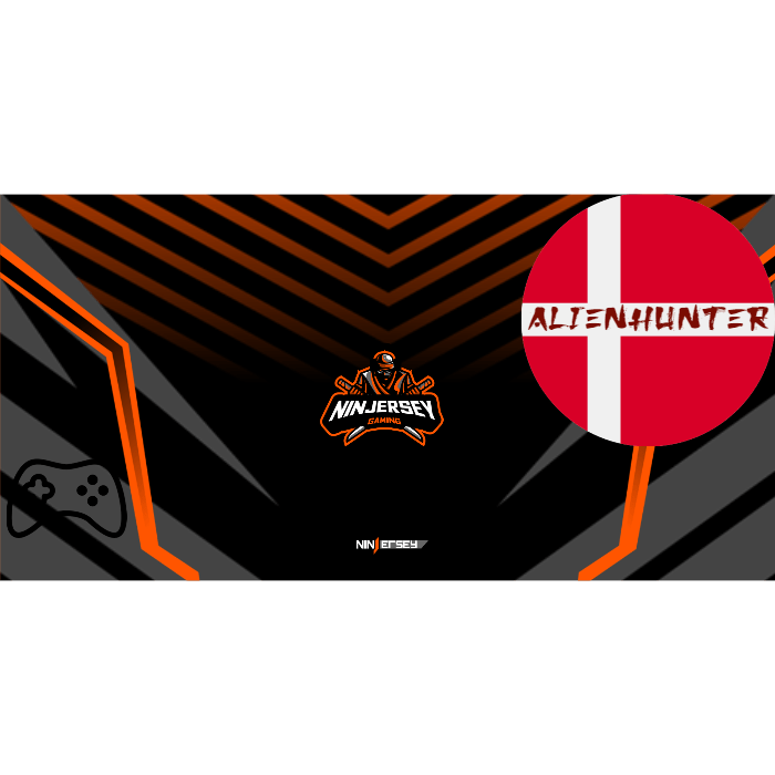 Ninjersey CUSTOM TEAM FLAG "AVENTADOR" Custom esports jersey