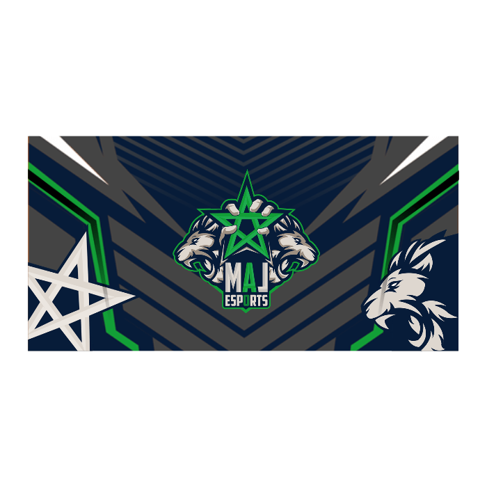 Ninjersey CUSTOM TEAM FLAG "AVENTADOR" Custom esports jersey