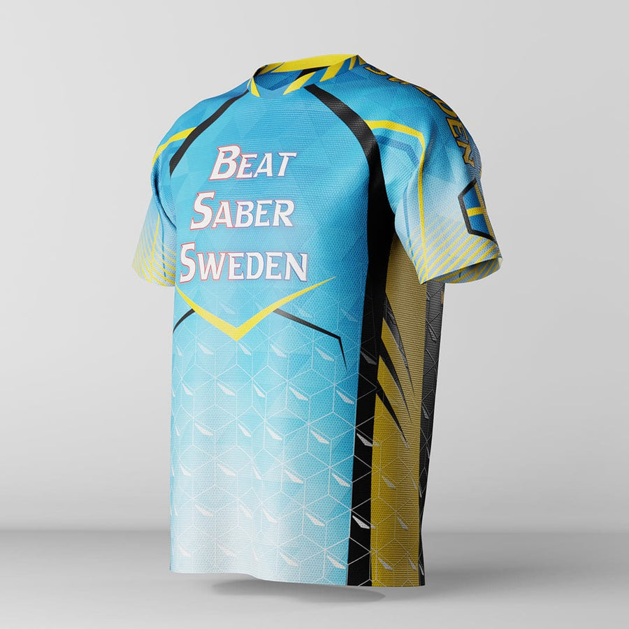 Ninjersey BEAT SABER SWEDEN PRO JERSEY Custom esports jersey