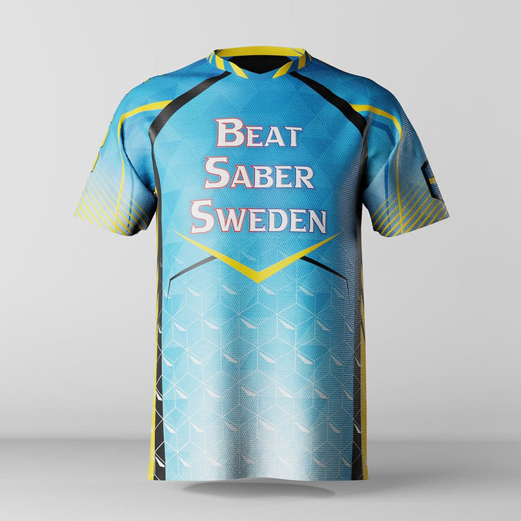 Ninjersey BEAT SABER SWEDEN PRO JERSEY Custom esports jersey