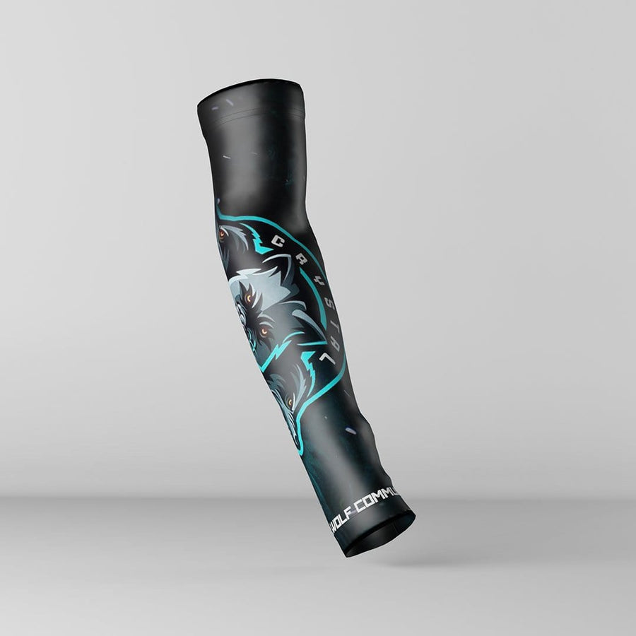 Ninjersey CRYSTAL WOLF TEAM OFFICIAL ARM SLEEVE Custom esports jersey