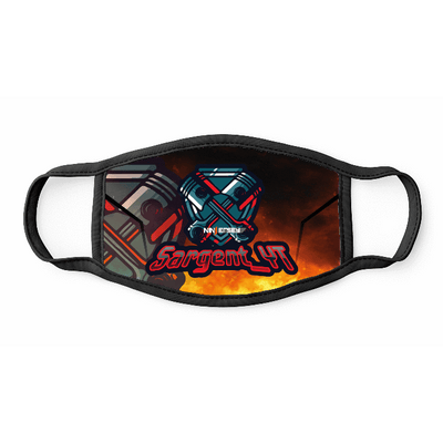 Ninjersey CUSTOM FACE MASK "AVENTADOR" Custom esports jersey