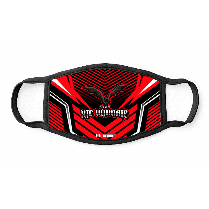 Ninjersey CUSTOM FACE MASK "AVENTADOR" Custom esports jersey