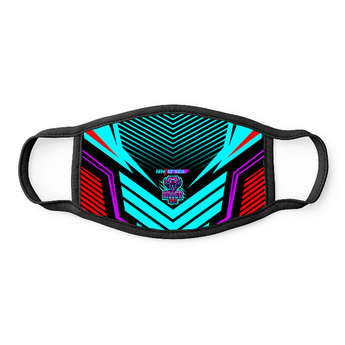 Ninjersey CUSTOM FACE MASK "AVENTADOR" Custom esports jersey