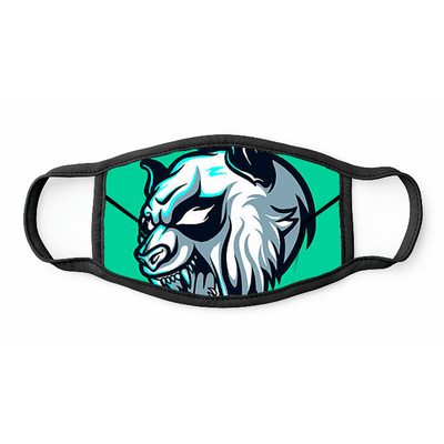 Ninjersey CUSTOM FACE MASK "AVENTADOR" Custom esports jersey