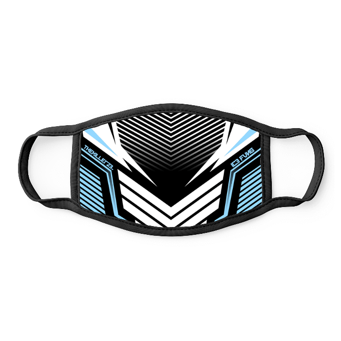 Ninjersey CUSTOM FACE MASK "AVENTADOR" Custom esports jersey