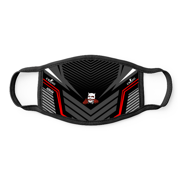 Ninjersey CUSTOM FACE MASK "AVENTADOR" Custom esports jersey