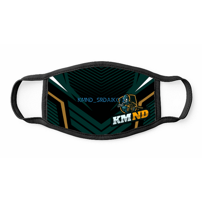 Ninjersey CUSTOM FACE MASK "AVENTADOR" Custom esports jersey