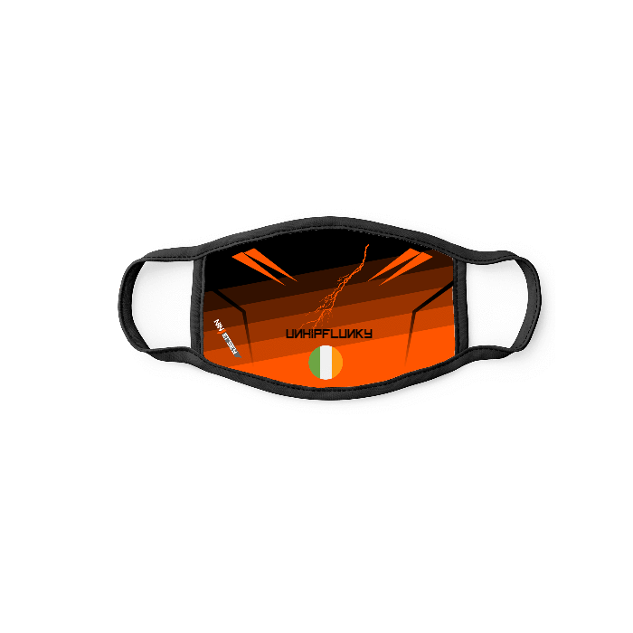 Ninjersey CUSTOM FACE MASK "AVENTADOR" Custom esports jersey