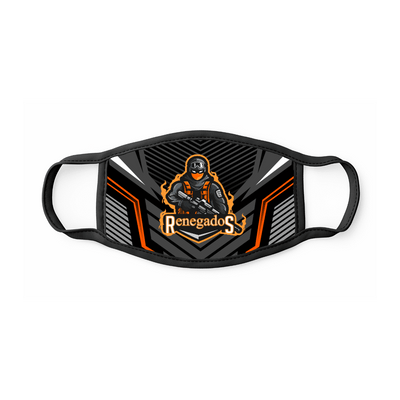 Ninjersey CUSTOM FACE MASK "AVENTADOR" Custom esports jersey