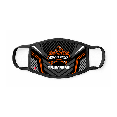 Ninjersey CUSTOM FACE MASK "AVENTADOR" Custom esports jersey