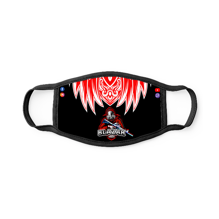 Ninjersey CUSTOM FACE MASK "CYBER BIRD" Custom esports jersey