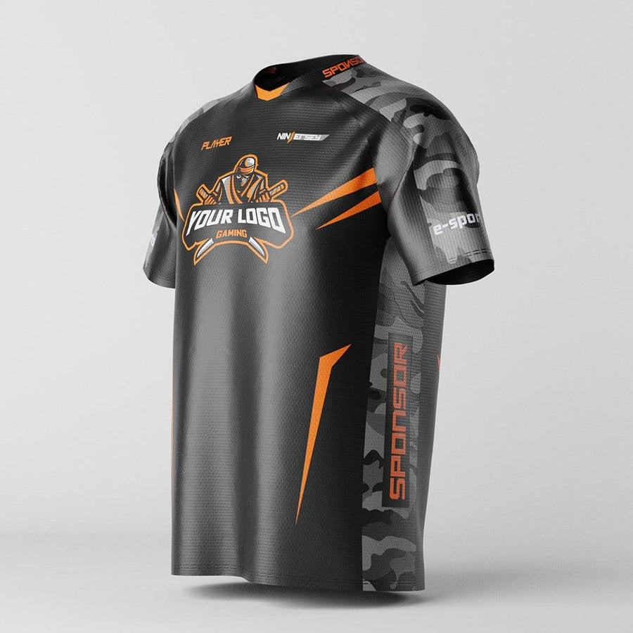 Ninjersey CUSTOM PRO JERSEY "Y-CAMO" Custom esports jersey CUSTOM JERSEY GAMING T-SHIRT E-SPORT