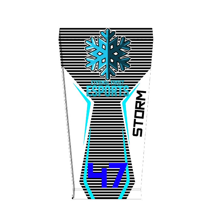 Ninjersey CUSTOM ARM SLEEVE "BASE SPACE" Custom esports jersey