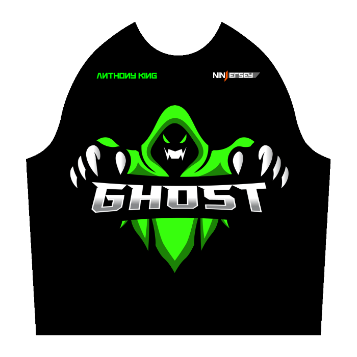 Ninjersey CUSTOM HOODIE "BLANK TEMPLATE" Custom esports jersey