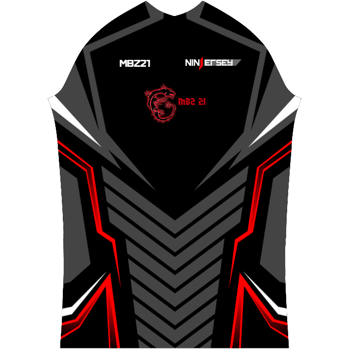 Ninjersey CUSTOM PRO JERSEY "AVENTADOR" Custom esports jersey