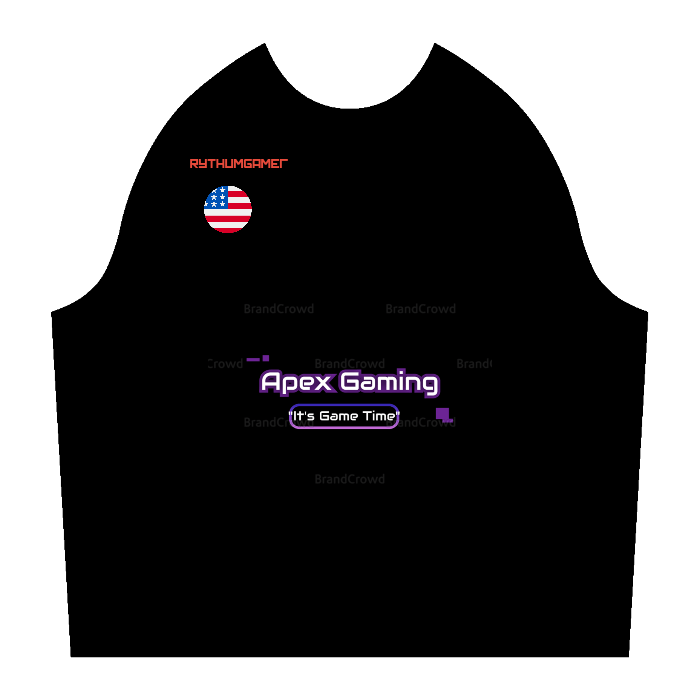 Ninjersey CUSTOM HOODIE "BLANK TEMPLATE" Custom esports jersey