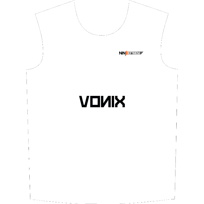 Ninjersey CUSTOM JERSEY "BLANK TEMPLATE" Custom esports jersey