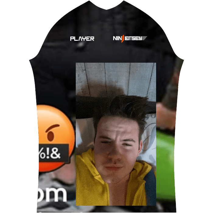 Ninjersey CUSTOM PRO JERSEY "AVENTADOR" Custom esports jersey