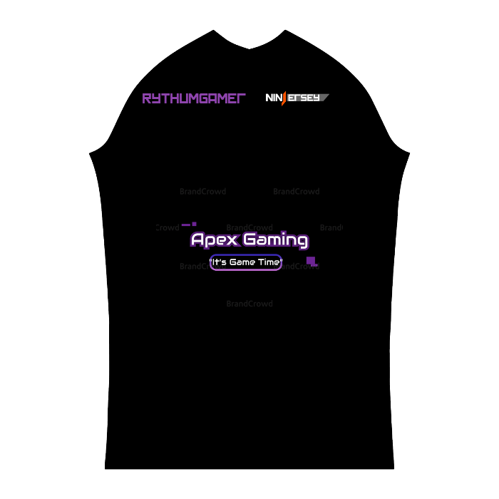 Ninjersey CUSTOM PRO JERSEY "BLANK TEMPLATE" Custom esports jersey