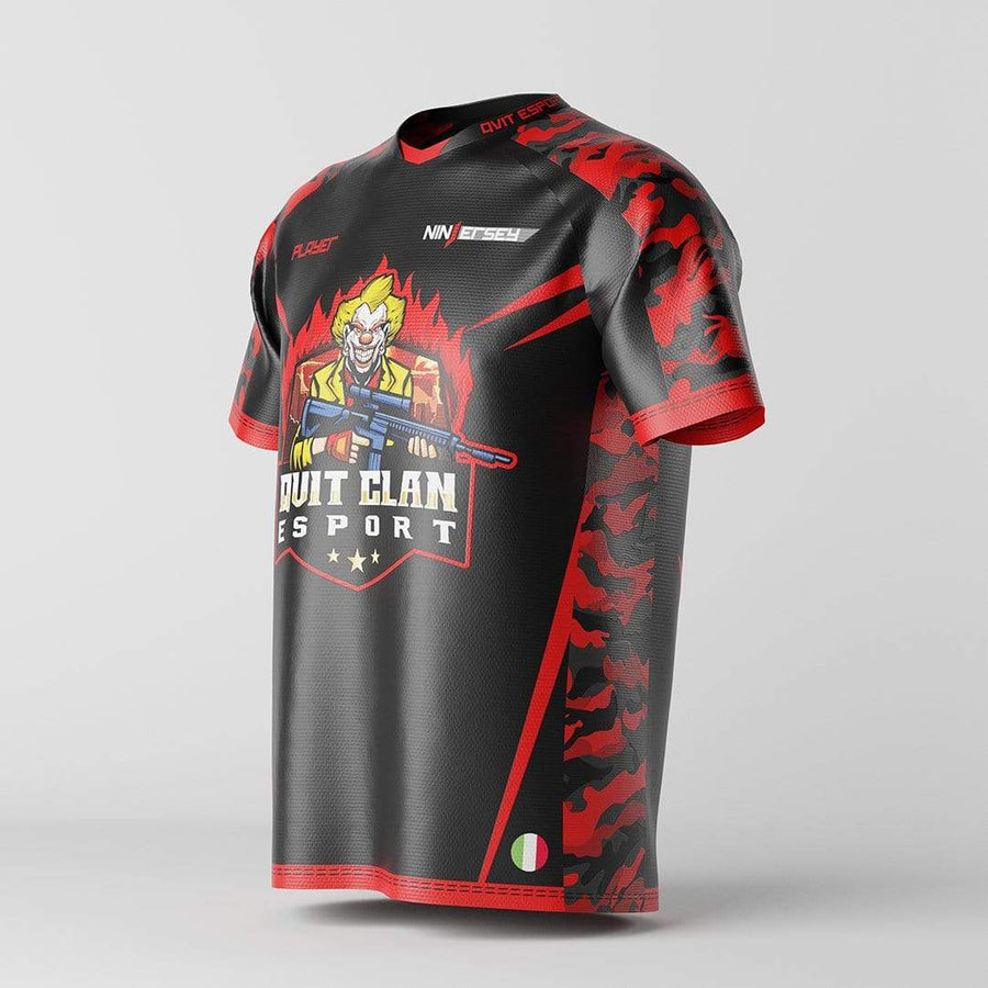 Ninjersey Quit Clan - OFFICIAL PRO JERSEY Custom esports jersey
