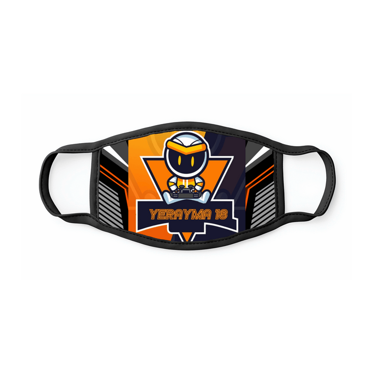 Ninjersey CUSTOM FACE MASK "AVENTADOR" Custom esports jersey