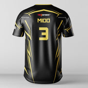 Ninjersey ROG21 Team Official Jersey - black version Custom esports jersey