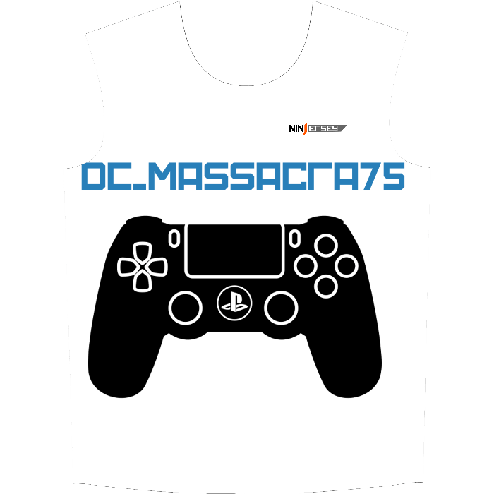 Ninjersey CUSTOM JERSEY "BLANK TEMPLATE" Custom esports jersey