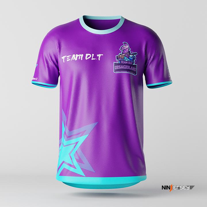 Ninjersey TEAM DLT - OFFICIAL JERSEY Custom esports jersey