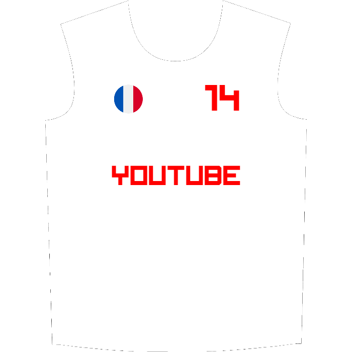 Ninjersey CUSTOM JERSEY "BLANK TEMPLATE" Custom esports jersey