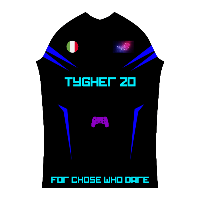 Ninjersey CUSTOM PRO JERSEY "Y-CAMO" Custom esports jersey