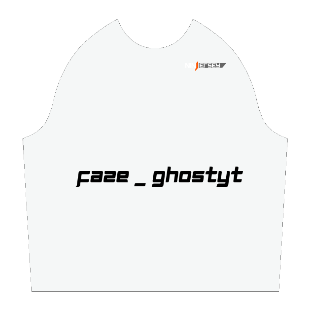 Ninjersey CUSTOM HOODIE "BLANK TEMPLATE" Custom esports jersey