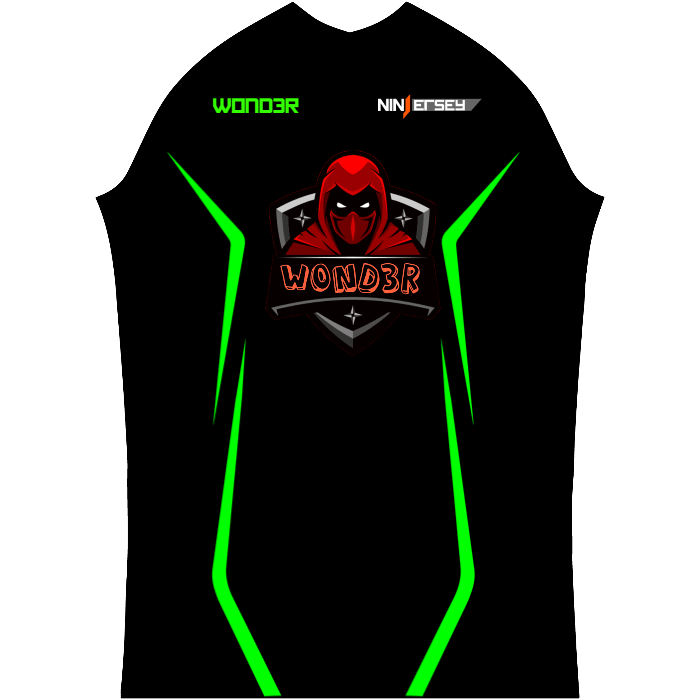 Ninjersey CUSTOM PRO JERSEY "BASE SPACE" Custom esports jersey